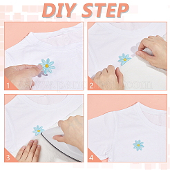 36Pcs Polyester Clothing Patches&nbsp;PATC-WH0028-013