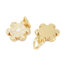 Brass Enamel Charms&nbsp;KK-Q028-04G