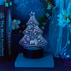 Acrylic 3D Creative Visualization Lamp&nbsp;DJEW-WH0010-58