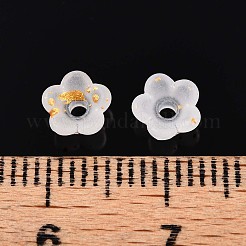 Frosted Transparent Acrylic Beads&nbsp;X-OACR-N137-72A