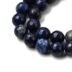 Natural Lapis Lazuli Beads Strands&nbsp;G-D840-38-8mm