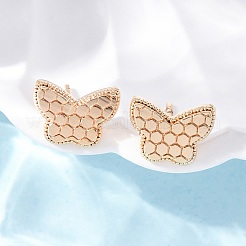 Brass Stud Earrings&nbsp;EJEW-D288-08G