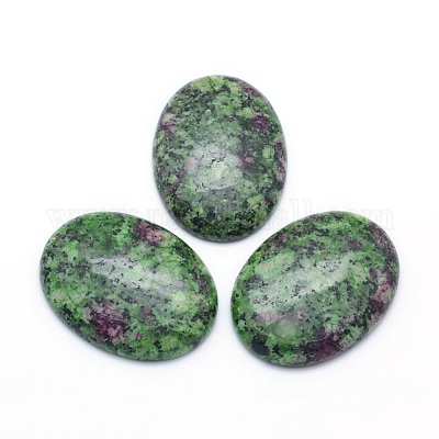 Natural Ruby in Zoisite Cabochons&nbsp;G-P393-I22-1