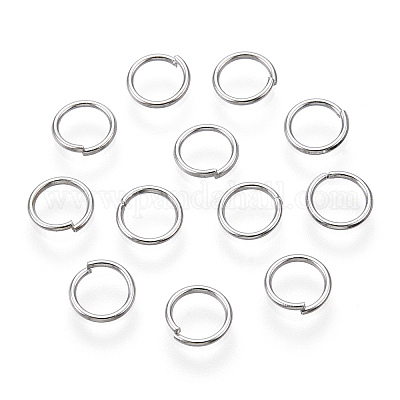 Iron Open Jump Ring&nbsp;IFIN-T019-6mm-P-1
