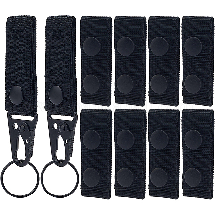 Nylon Tactical Wide Strap Loop Keepers DIY-CP0013-40-1