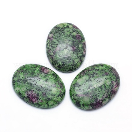 Natural Ruby in Zoisite Cabochons&nbsp;G-P393-I22-1