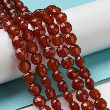 Natural Carnelian Beads Strands G-K351-A05-01-1