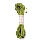 Polyester Embroidery Floss, Cross Stitch Threads, Yellow Green, 2mm, 10m/bundle