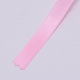 ポリエステルリボン  フラットリボン  ピンク  10mm&nbsp;OCOR-WH0033-21L-2