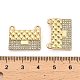 Rack Plating Alloy Pendants with Rhinestone&nbsp;PALLOY-Q005-01G-3