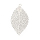 Rack Plating Brass Filigree Big Pendants&nbsp;KKC-S001-040P-1