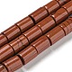Natural Red Jasper Beads Strands&nbsp;G-Q1008-A17-1
