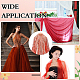 Polyester Sequins Fabric&nbsp;DIY-WH0683-51C-5