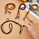4Pcs Leather Cord Hat Chin Strap&nbsp;HJEW-HS00100-3