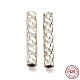 925 Sterling Silver Tube Beads&nbsp;STER-Q191-02S-1