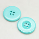 樹脂ボタン  染め  フラットラウンド  ミックスカラー  23x3mm&nbsp;RESI-D033-23mm-M-2