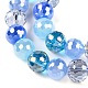 Electroplate Glass Bead Strands&nbsp;GLAA-Z006-01I-4