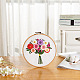 Flower Bouquet Pattern 3D Embroidery Starter Kits&nbsp;DIY-P077-073-1