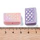 UV Plating Iridescent Acrylic Beads&nbsp;MACR-D032-11-3