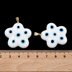 Handmade Lampwork Pendants&nbsp;LAMP-D006-06G-02