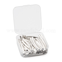 80Pcs 3 Styles Brass Tube Beads&nbsp;KK-FS0001-06