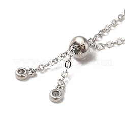 Rack Plating Brass Cable Chain Link Bracelet Making&nbsp;KK-TAC0016-05P