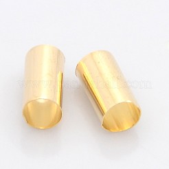Column Brass Beads&nbsp;KK-G250-G