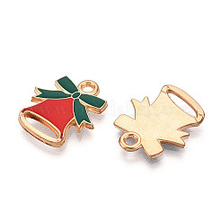 Rack Plating Alloy Enamel Pendants&nbsp;ENAM-N055-153