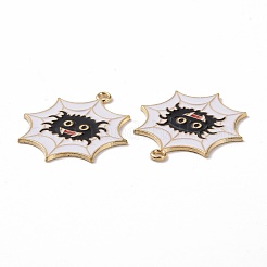 Halloween Theme Alloy Enamel Pendants&nbsp;FIND-E024-02LG