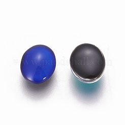 Glass Cabochons&nbsp;GGLA-J010-05-8x10mm