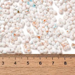 Two Tone Baking Paint Glass Seed Beads&nbsp;SEED-F005-01A-04