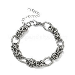 304 Stainless Steel Link Chain Bracelets for Women&nbsp;BJEW-A160-08P