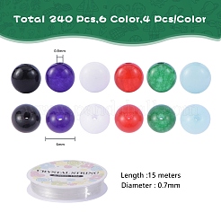 DIY Stretch Bracelets Making Kits&nbsp;DIY-SZ0002-95