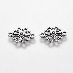 Tibetan Style Links connectors&nbsp;TIBEP-S005-AS-FF