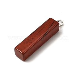 Natural Red Jasper Big Pendants&nbsp;G-F820-03P-02