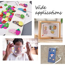220Pcs 11 Styles Handmade Polymer Clay Cabochons&nbsp;CLAY-AR0001-08