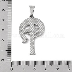 304 Stainless Steel Pendants&nbsp;STAS-D112-04AS-01