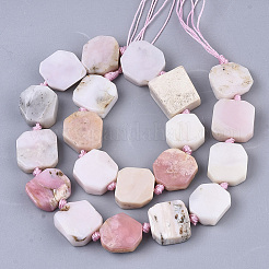 Natural Pink Opal Beads Strands&nbsp;X-G-N326-08