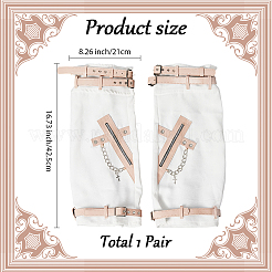 Polyester Leg Sleeves&nbsp;AJEW-WH20042-74A