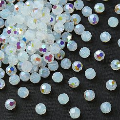 プレシオサ®クリスタルビーズ  チェコクリスタル  451 19 602 ラウンド  01000 200 ホワイトオパール AB  5mm  穴：1mm&nbsp;Y-PRC-BB5-01000-200