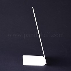 アクリルイヤリングディスプレイスタンド12ペアショー  長方形  ホワイト  7.5x6.2x14.5cm&nbsp;ODIS-P008-04A
