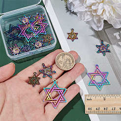 18Pcs 3 Styles Alloy & 304 Stainless Steel Pendants&nbsp;DIY-AR0004-53