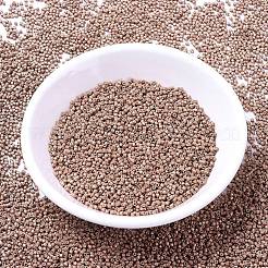MIYUKIデリカビーズ  シリンダー  日本製シードビーズ  11/0  (db1165) 亜鉛メッキマットマスカット  1.3x1.6mm  穴：0.8mm  約10000個/袋  50 G /袋&nbsp;SEED-X0054-DB1165