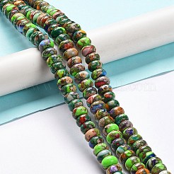 Natural Imperial Jasper Beads Strands&nbsp;G-C034-01B