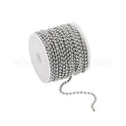 304 Stainless Steel Ball Chains&nbsp;CHS-CJ0001-26