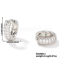 Elegant Vintage Brass Hoop Earrings&nbsp;FH4971-1