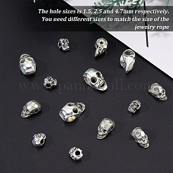 60Pcs 3 Style Tibetan Style Zinc Alloy Spacer Beads&nbsp;FIND-FH0004-38