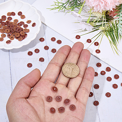 100Pcs Imitation Leather Washers&nbsp;FIND-CL0001-11B-02