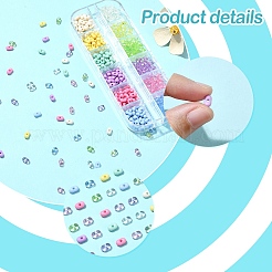 Opaque & Transparent Acrylic Beads&nbsp;MACR-YW0003-16