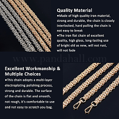 1Pc Iron Purse Chains&nbsp;AJEW-FH0005-54B-G